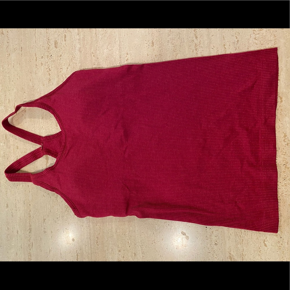 Lululemon Red Tank top